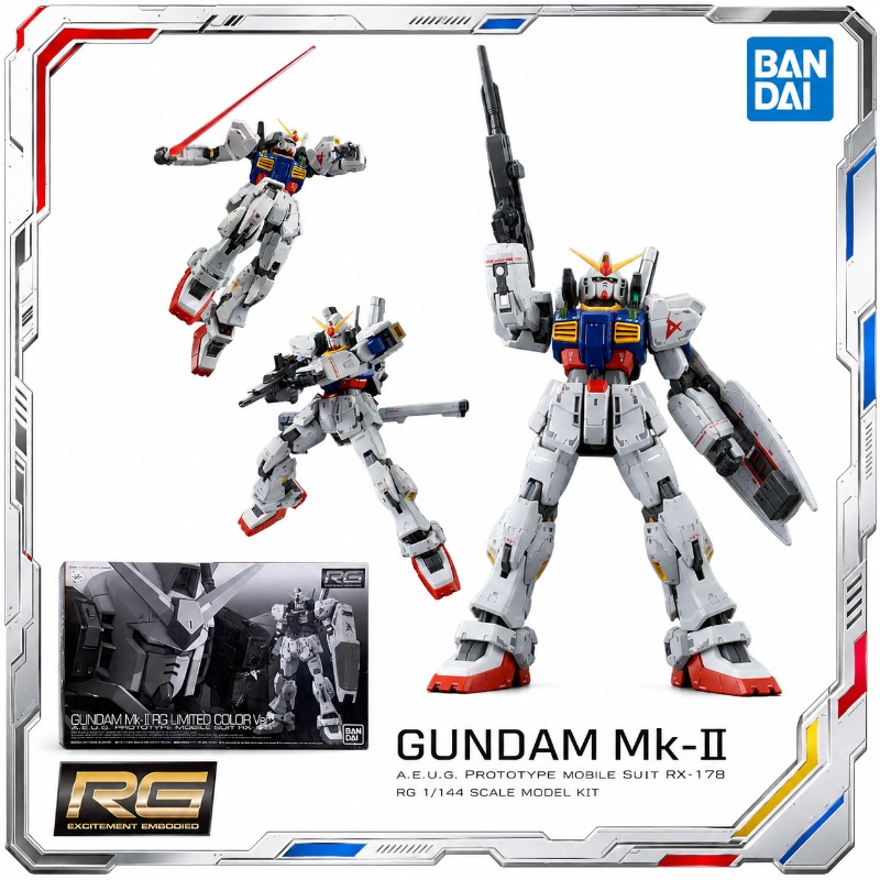 Bandai Model Gundam Rg - 반다이 오리지널 RG 1/144 RX178 건담
