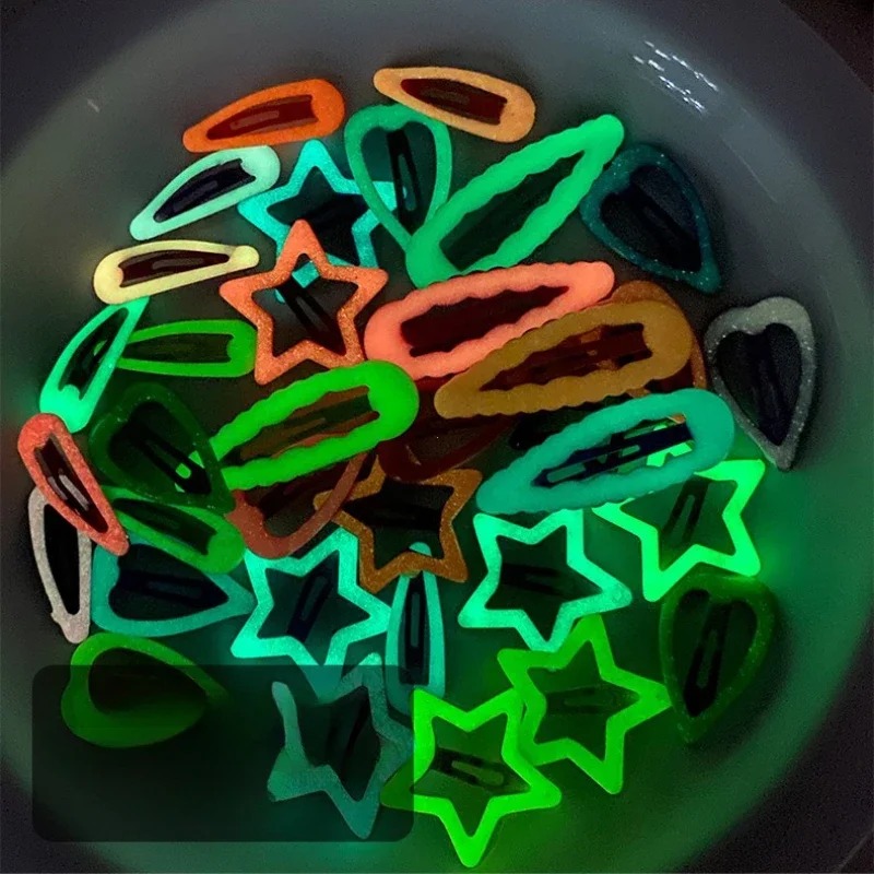 Glow In Dark Stars - 10pcs 어둠 속에서 빛나는 다채로운 별