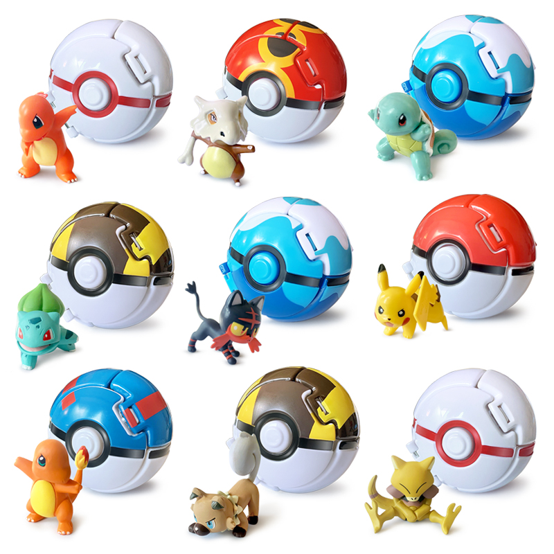 Kids Toys Usa - 포켓몬 Pokeball 애니메이션 피규어 피카추 Charizard