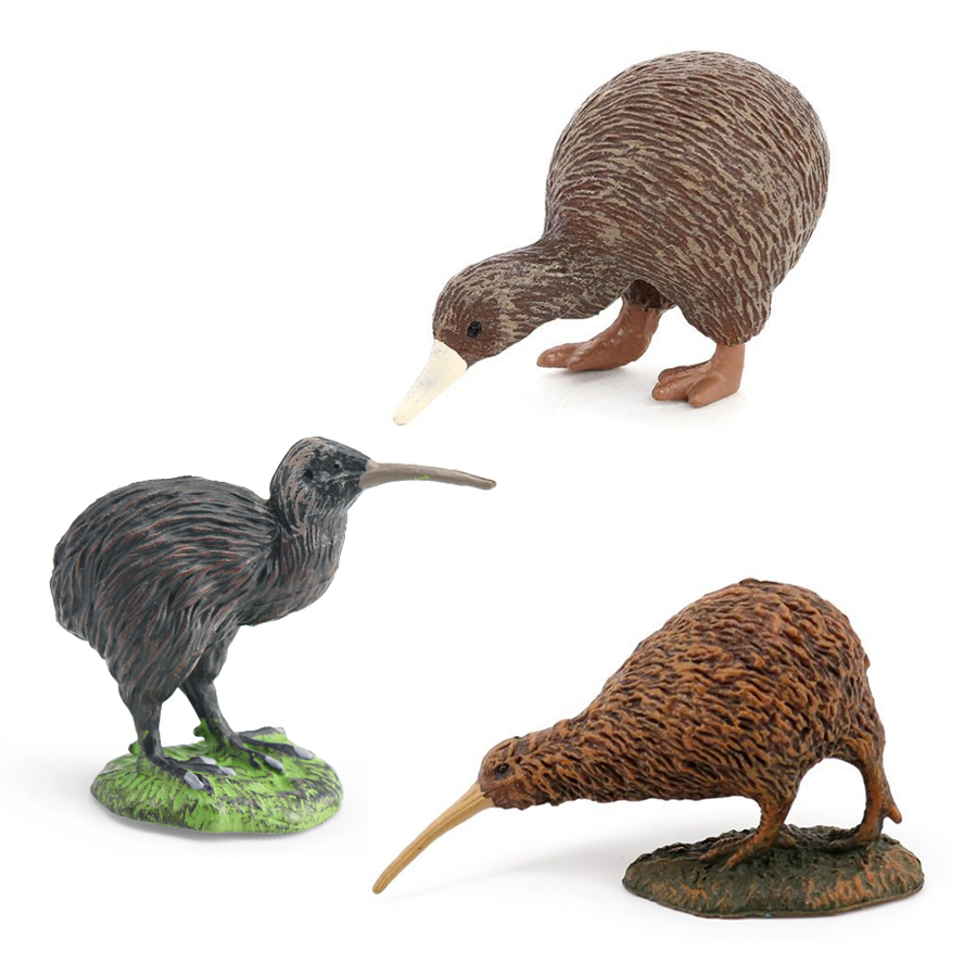 Kids Toys New Zealand - 현실적인 키위 새 동물 모델 피규어
