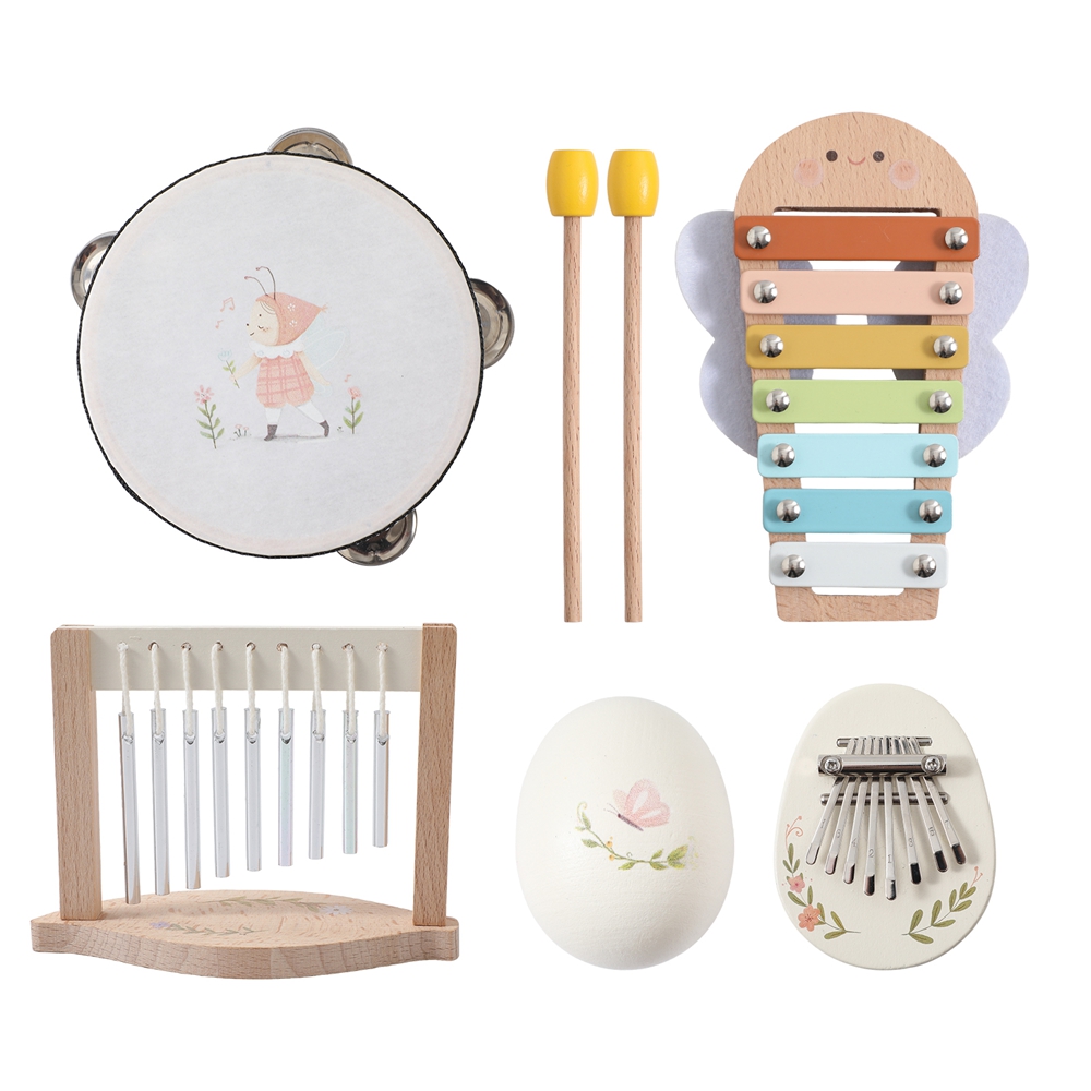 Kids Toys Xylophone - 음악 장난감 아기 나무 몬테소리 장난감