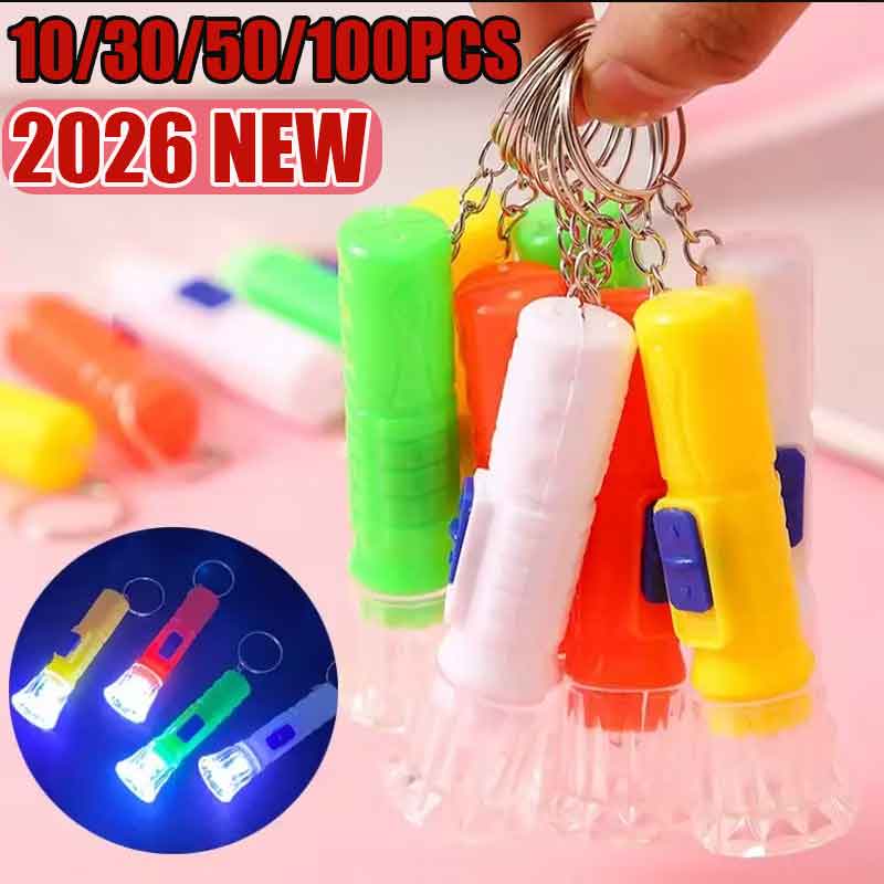 Kids Toys Usa - 10/30/50/100PCS 어린이를위한 미니 어린이 LED 손전등
