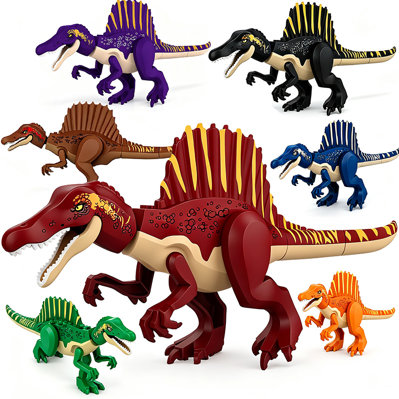 Dinosaur Figurine Set - 쥬라기 공룡 세계 대형 스피노사우루스 모델