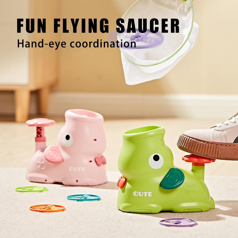 Catapult Launcher Toy - 어린이용 비행 디스크 에어 로켓 런처,