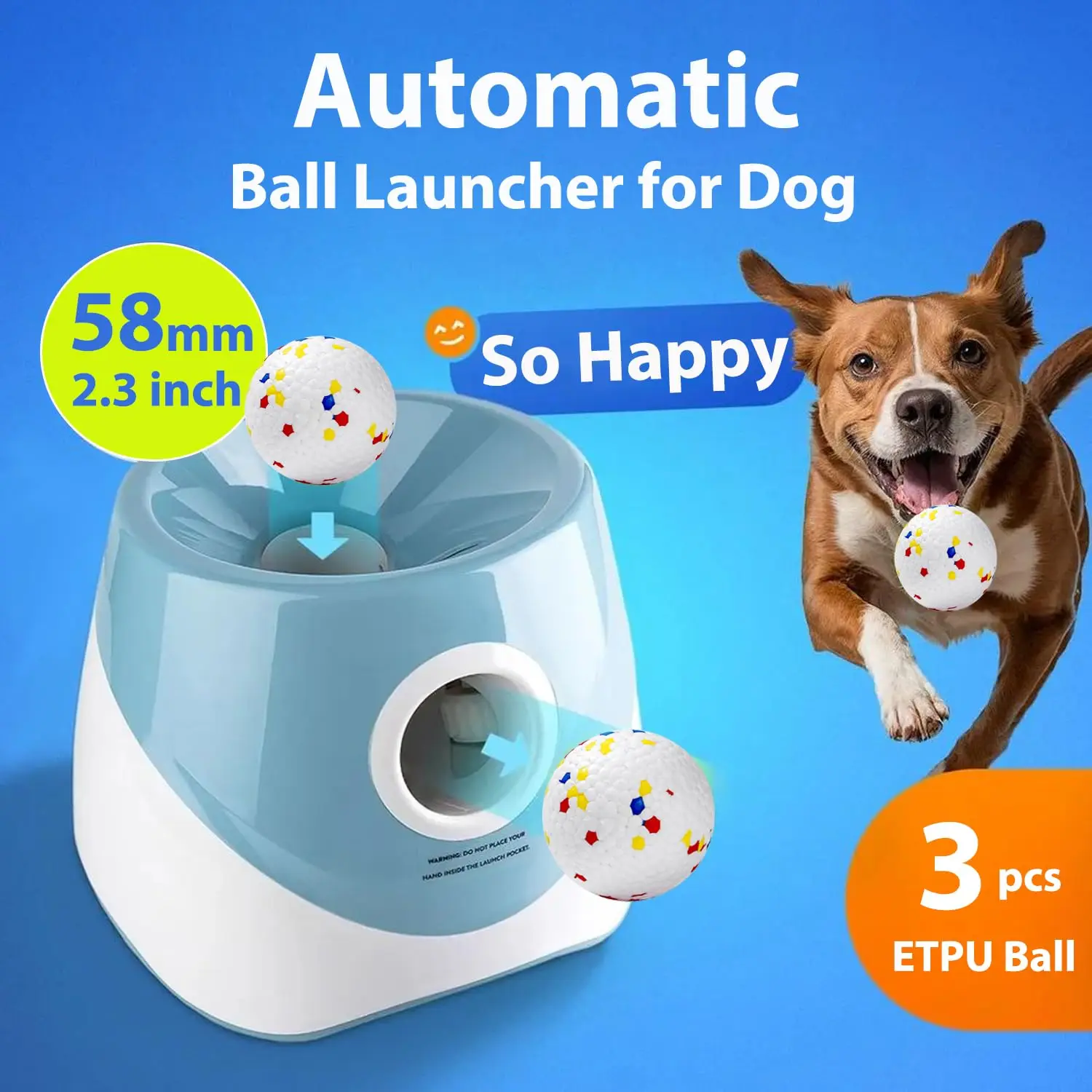 강아지 테니스 공 발사기, 강아지 쫓는 자동 장난감,  - Catapult Launcher Toy 리뷰 및 가격