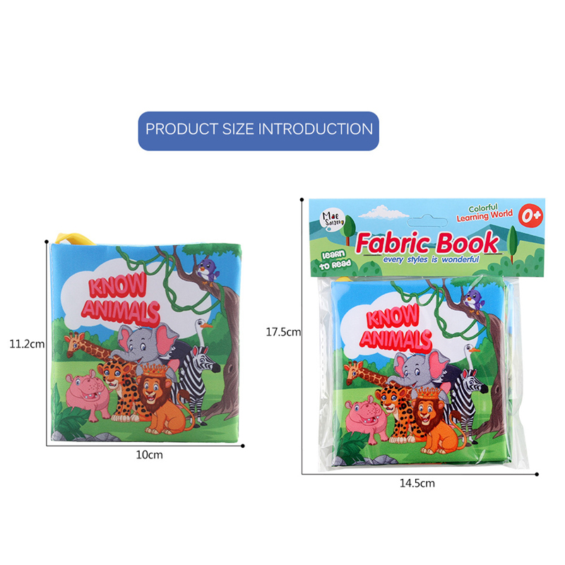 어린이 계몽 조기 교육용 장난감 유아용 천 책 영어 동 - Kids Toys Animal 리뷰 및 가격