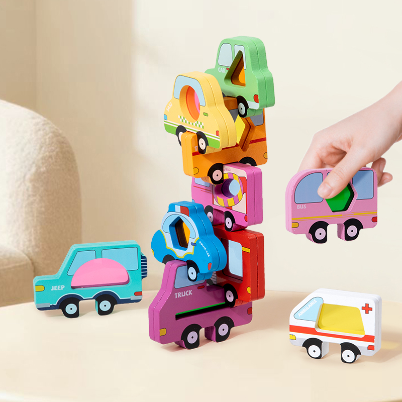 나무 동물 아크릴 쌓기 블록 게임 모양 맞추기 퍼즐 균 - Wooden Blocks Stacking 리뷰 및 가격