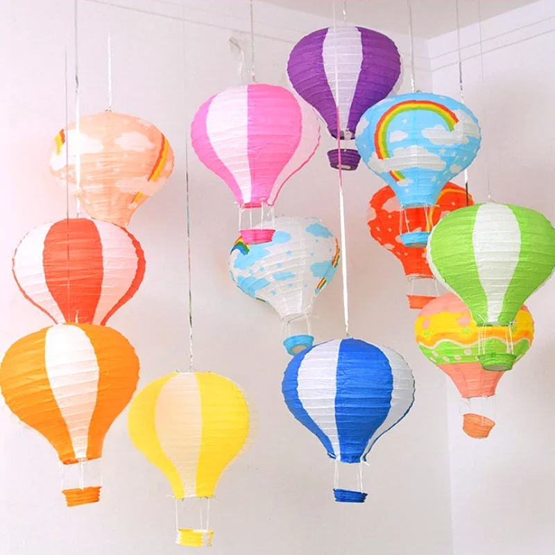 16인치(40cm) 무지개 열기구 종이 랜턴 어린이 생 - Kids Toys Easter 리뷰 및 가격