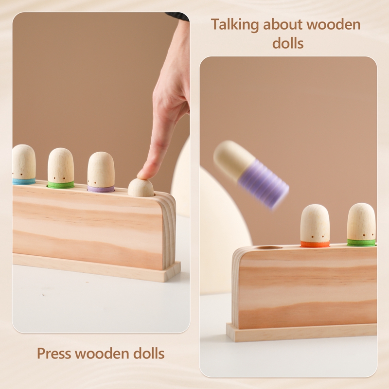 아기 나무 튀는 색상 인식 장난감 훈련, 몬테소리 장난 - Wooden Blocks Stacking 리뷰 및 가격