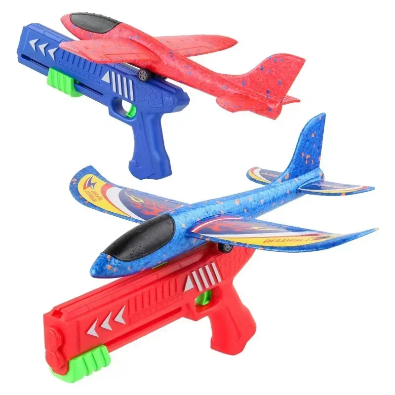 어린이용 폼 비행기 장난감 총 발사기, 야외 장난감,  - Catapult Launcher Toy 리뷰 및 가격
