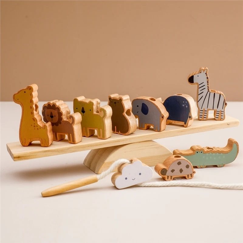 ABUM-교육용 밸런스 블록-손과 눈의 협응력 나무 스 - Wooden Blocks Stacking 리뷰 및 가격