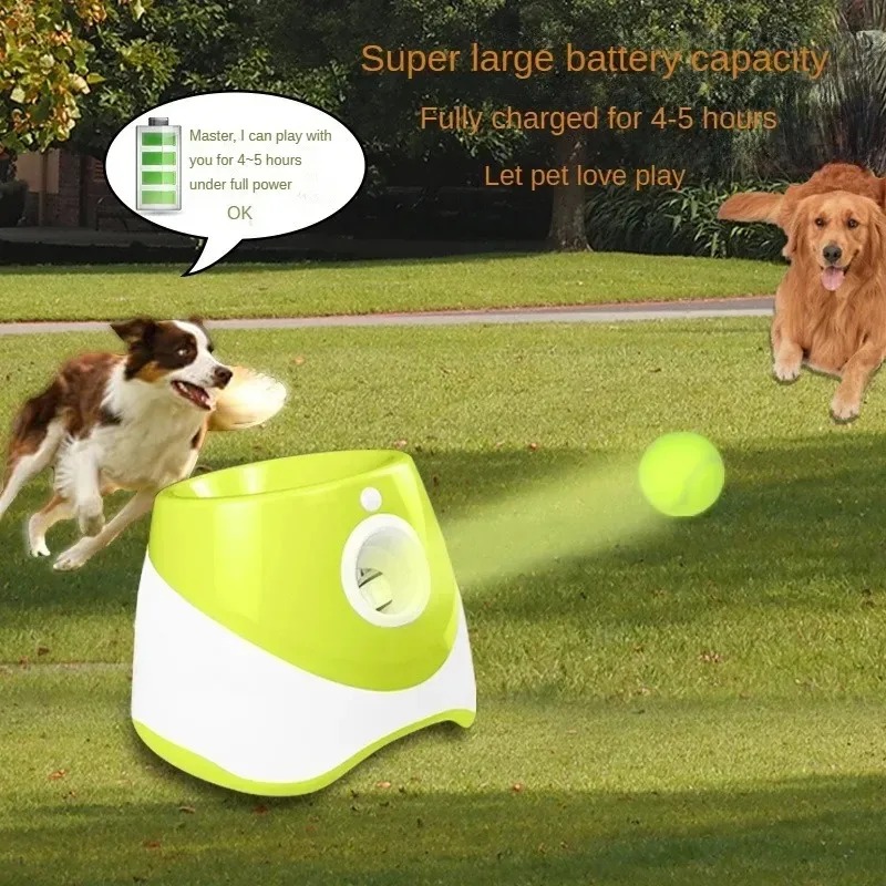 강아지 장난감 자동 테니스 공 던지기 장치 재미있는 인 - Catapult Launcher Toy 리뷰 및 가격
