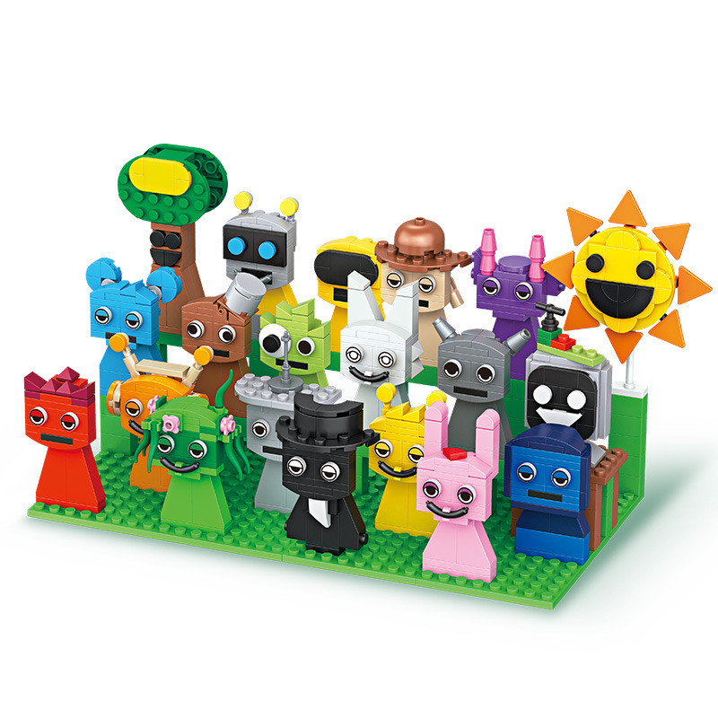 9pcs MOC 피규어 빌딩 블록 세트 공포 게임 피규 - Kids Toys Easter 리뷰 및 가격