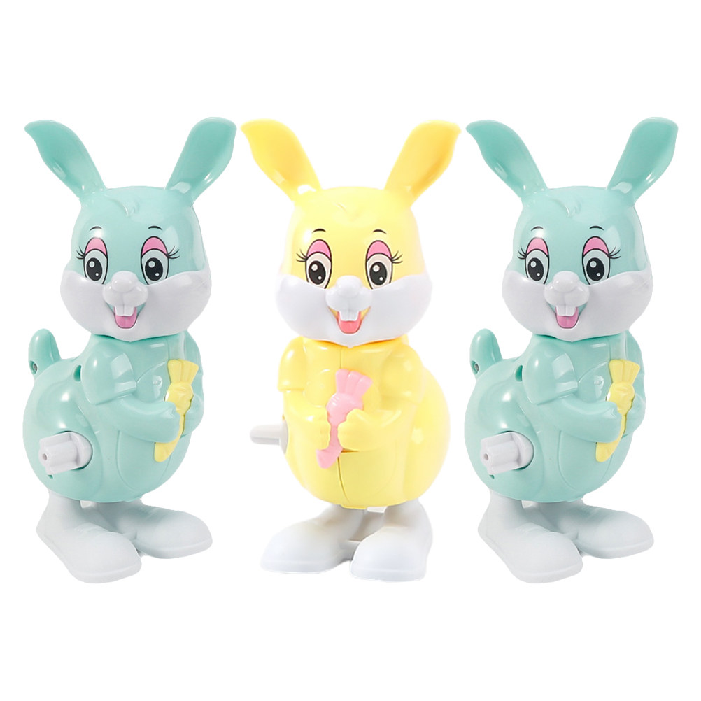 3개입 점핑 토끼 태엽 장난감 플라스틱 시계태엽 장난감 - Kids Toys Easter 리뷰 및 가격