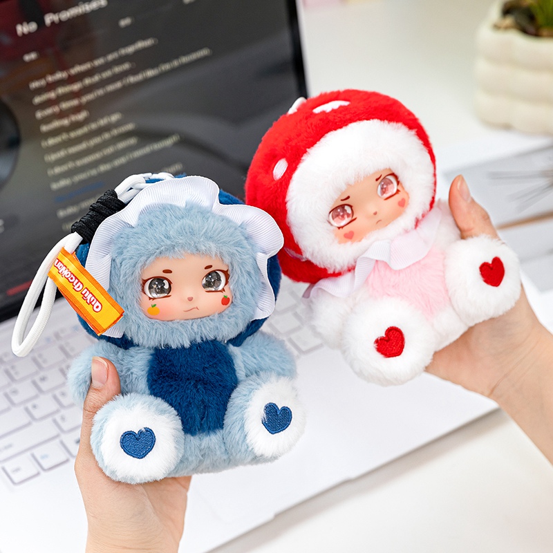 14cm 버섯 소녀 비닐 봉제 장난감 귀여운 곰팡이 요 - Kids Toys Doll 리뷰 및 가격