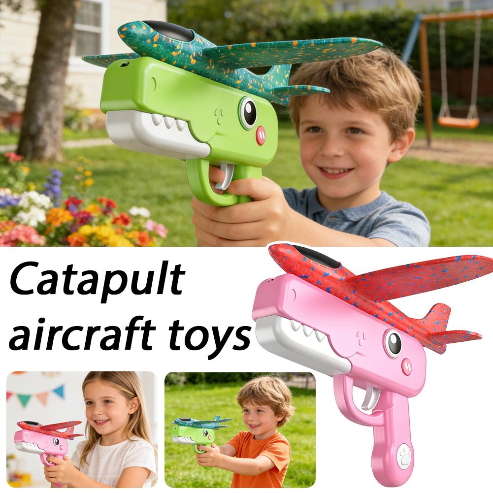 캐터펄트 항공기 장난감 비행 투척 폼 비행기 야외 게임 - Catapult Launcher Toy 리뷰 및 가격