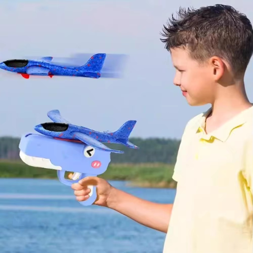 공룡 폼 비행기 발사 장난감, 어린이용 폼 글라이더 비 - Catapult Launcher Toy 리뷰 및 가격