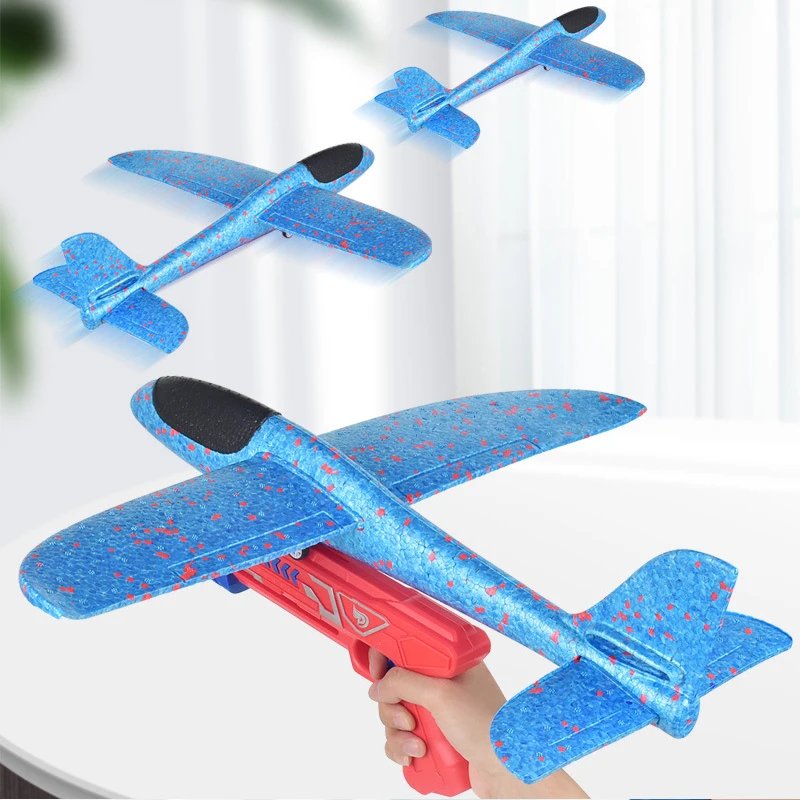 폼 비행기 발사기 EPP 버블 비행기 글라이더 손으로  - Catapult Launcher Toy 리뷰 및 가격