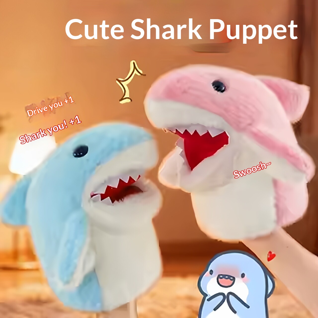상어 손인형 봉제상어 팔 장갑 장난감 재미있는 인터랙티 - Kids Toys Doll 리뷰 및 가격