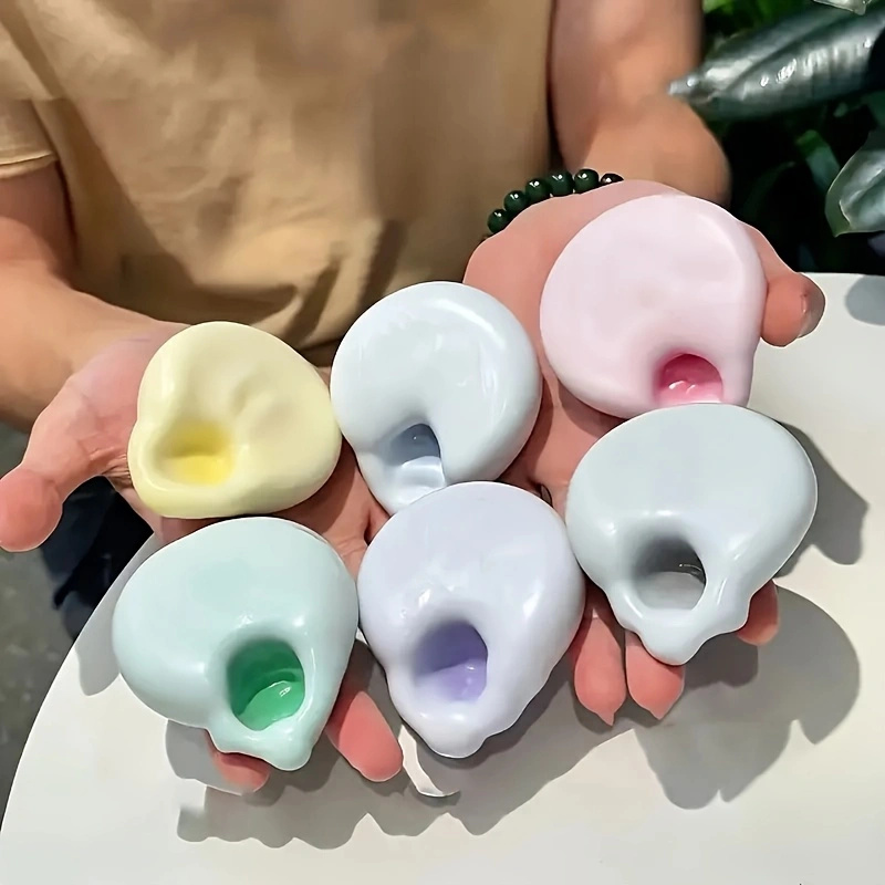 새로운 스퀴시 플루이드 아이스 스킨 젤리볼 스퀴즈 토이 - Kids Toys Kids Toys 리뷰 및 가격