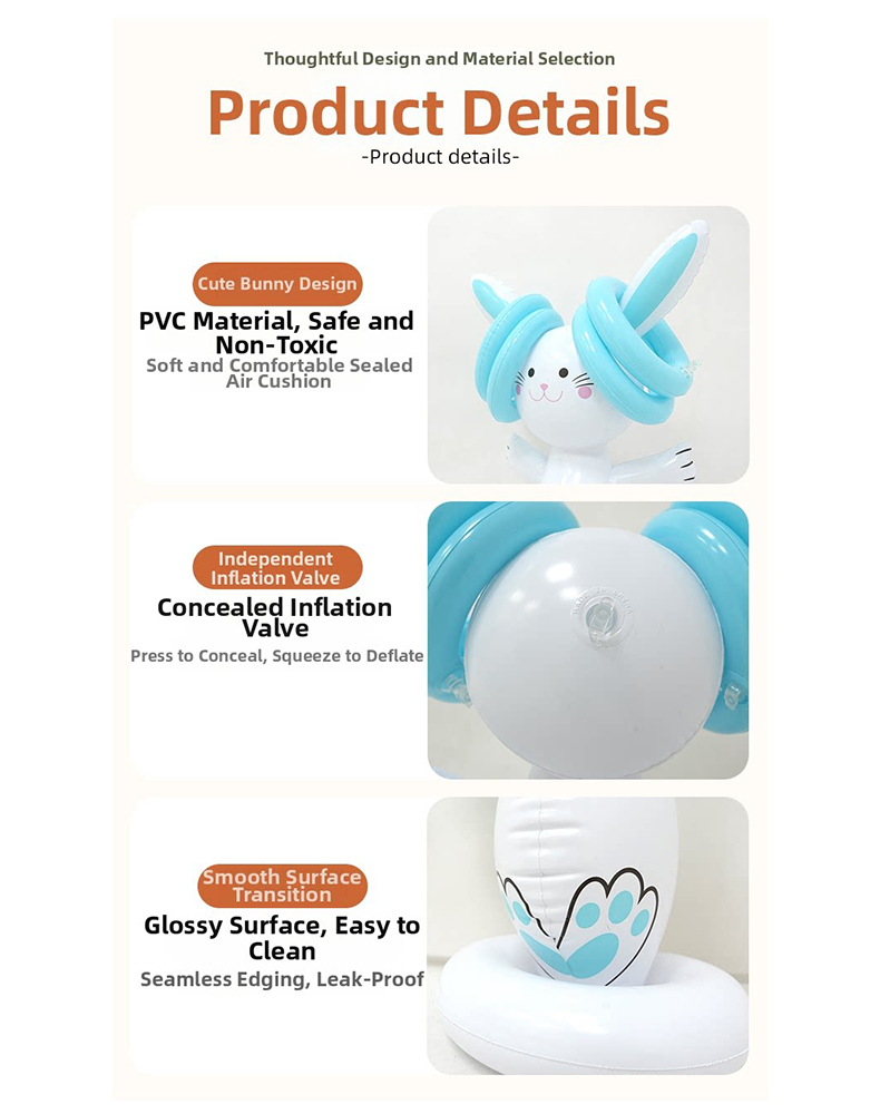부활절 풍선 토끼 링 던지기 게임 어린이 토끼 달걀 테 - Kids Toys Easter 리뷰 및 가격