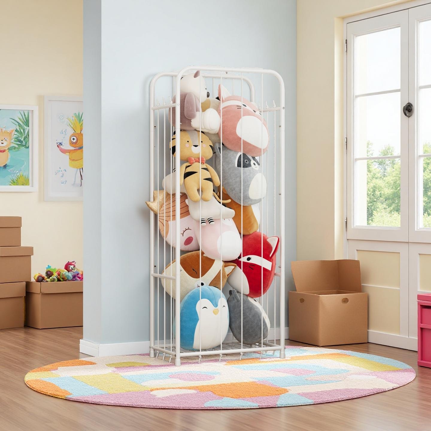 수직형 봉제인형 보관 정리함 동물원 테마 봉제인형 진열 - Kids Toys Animal 리뷰 및 가격