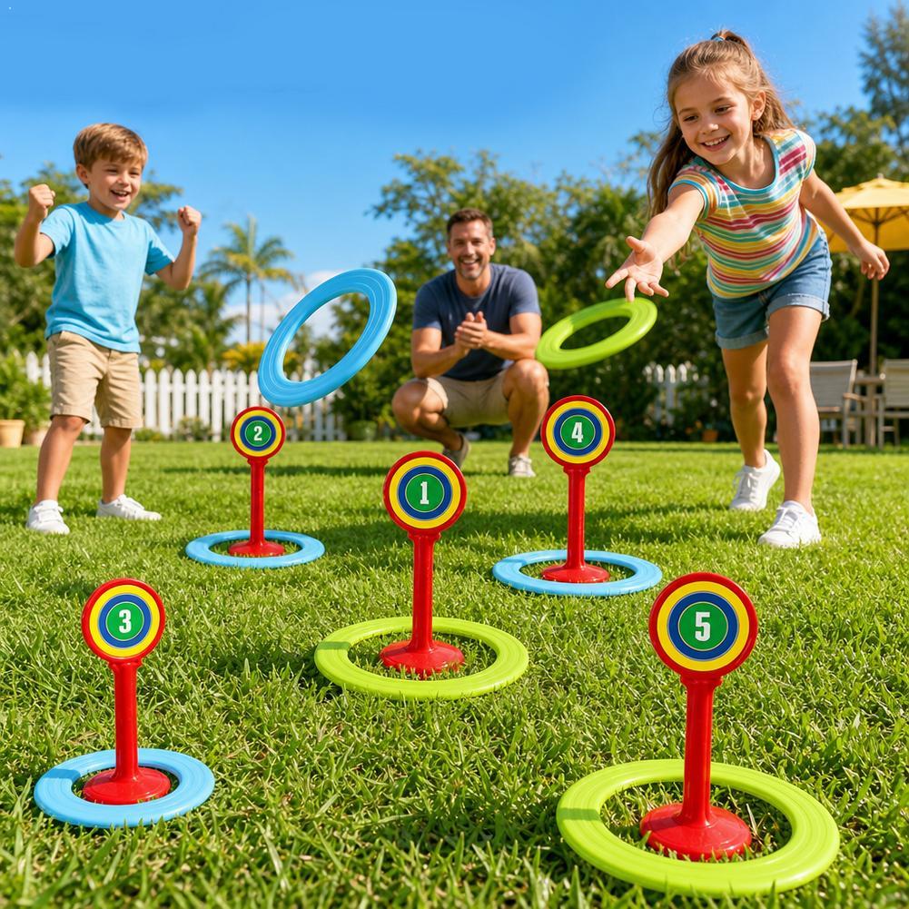 어린이 플라스틱 게임 세트 야외 잔디밭 해변 마당 스포 - Kids Yard Toys 리뷰 및 가격