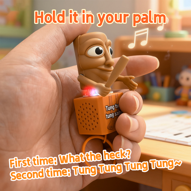 새로운 Tung Tung Tung Sahur 키 체인  - Kids Toys Latest 리뷰 및 가격