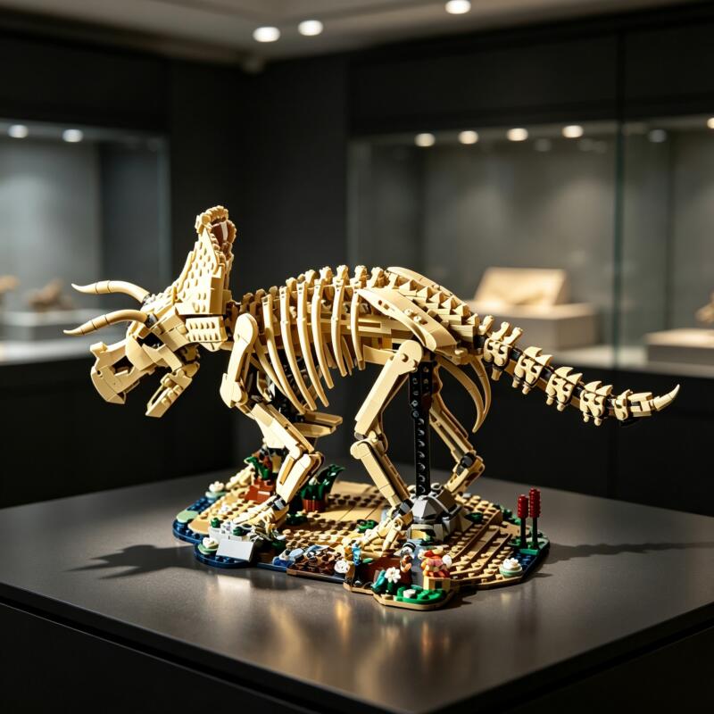 핫 세일 1154피스 공룡 화석 모델 조립 블록 DIY - Dinosaur Figurine Set 리뷰 및 가격