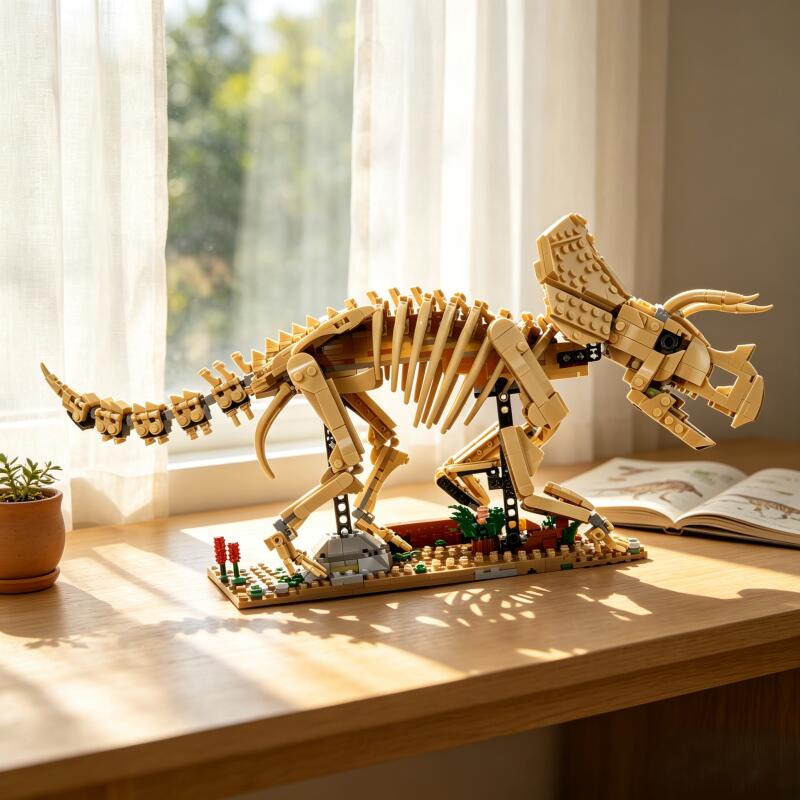 핫 세일 1154피스 공룡 화석 모델 조립 블록 DIY - Dinosaur Figurine Set 리뷰 및 가격