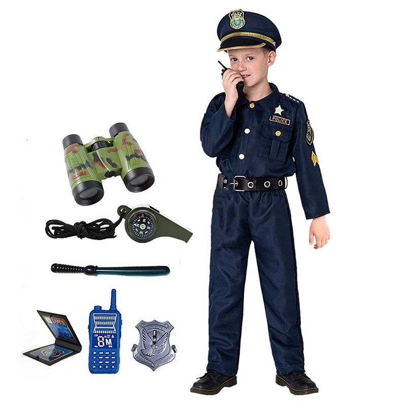 3-12세 귀여운 미국 어린이 경찰관 의상 소년 경찰관 - Kids Toys Usa 리뷰 및 가격