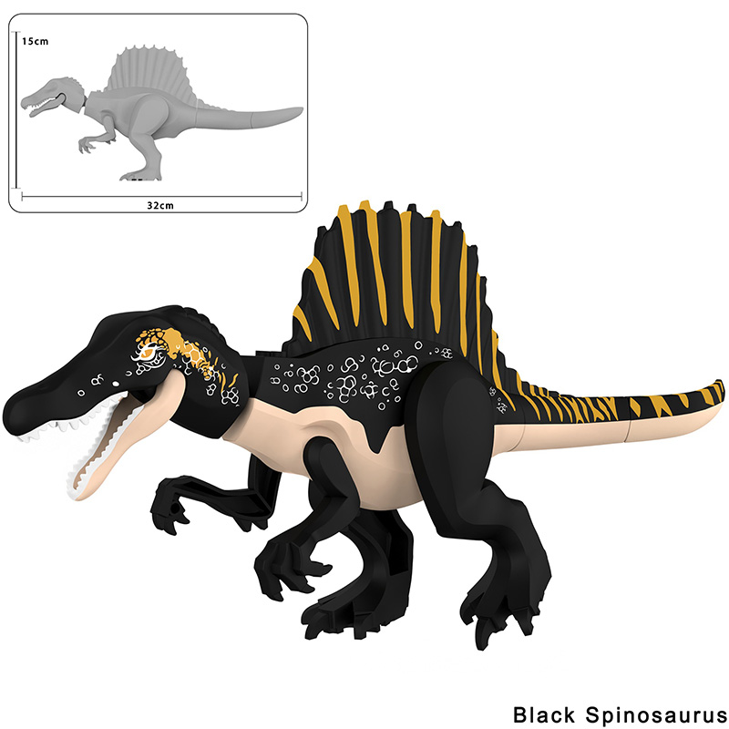 쥬라기 공룡 세계 대형 스피노사우루스 모델 빌딩 블록  - Dinosaur Figurine Set 리뷰 및 가격