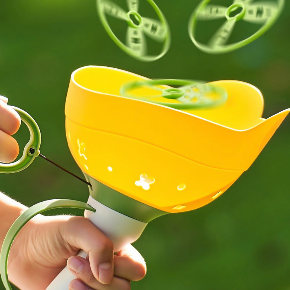 플라잉 소서 디스크 발사기 어린이 비행 장난감 당기는  - Kids Toys Kids Toys 리뷰 및 가격