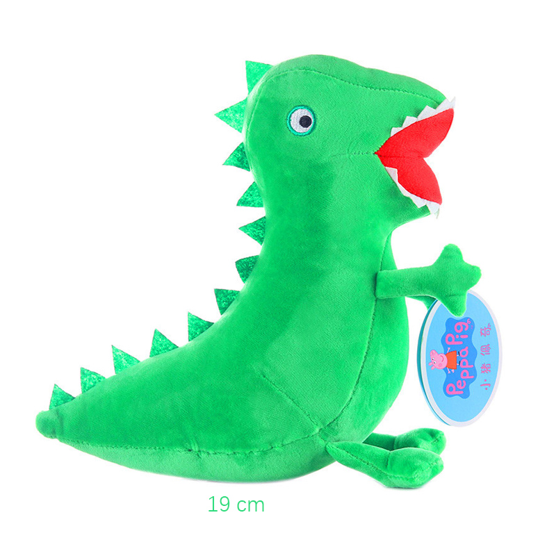 19cm 오리지널 페파피그 플러시 장난감 조지 에디 베 - Dinosaur Figurine Set 리뷰 및 가격