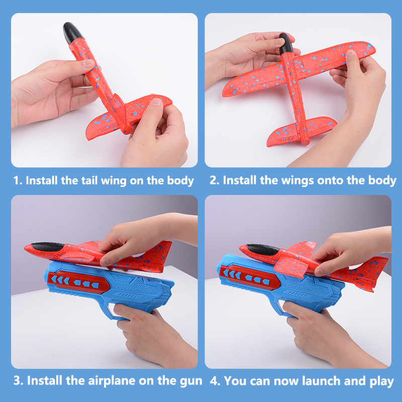 EVA 폼 새총 비행기 발사기 장난감 야외 스포츠 게임 - Catapult Launcher Toy 리뷰 및 가격