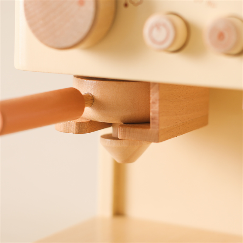 어린이 나무 몬테소리 장난감 세트 어린이 커피 기계 주 - Wooden Blocks Stacking 리뷰 및 가격